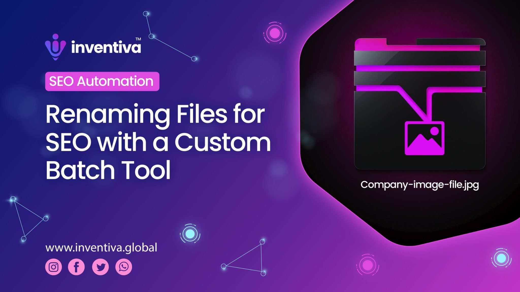 Renaming Files for SEO with a Custom Batch Tool, Renaming Files for SEO with a Custom Batch Tool, Inventiva Creative Studio&trade;