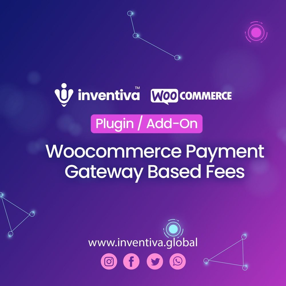 Woocommerce Payment Gateway Based Fees